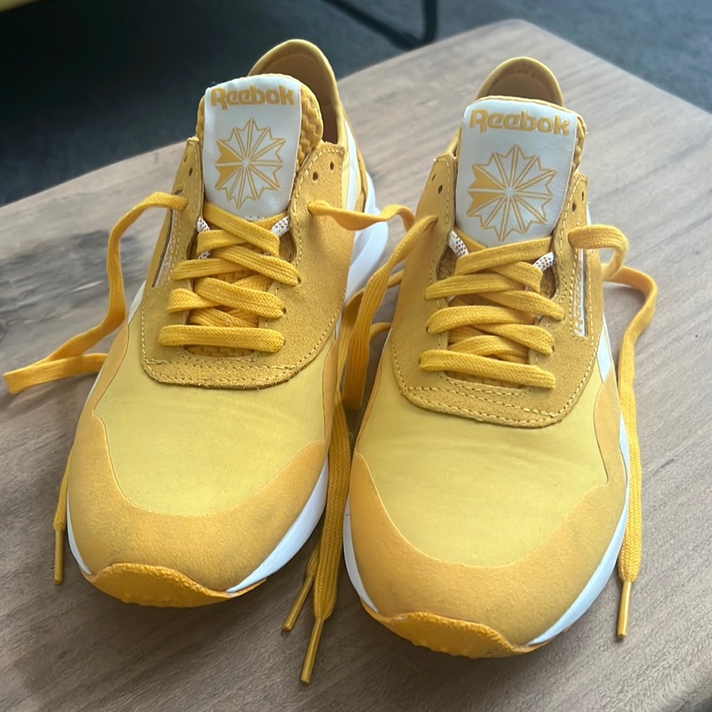 Reebok Yellow Women’s Athletic Shoes